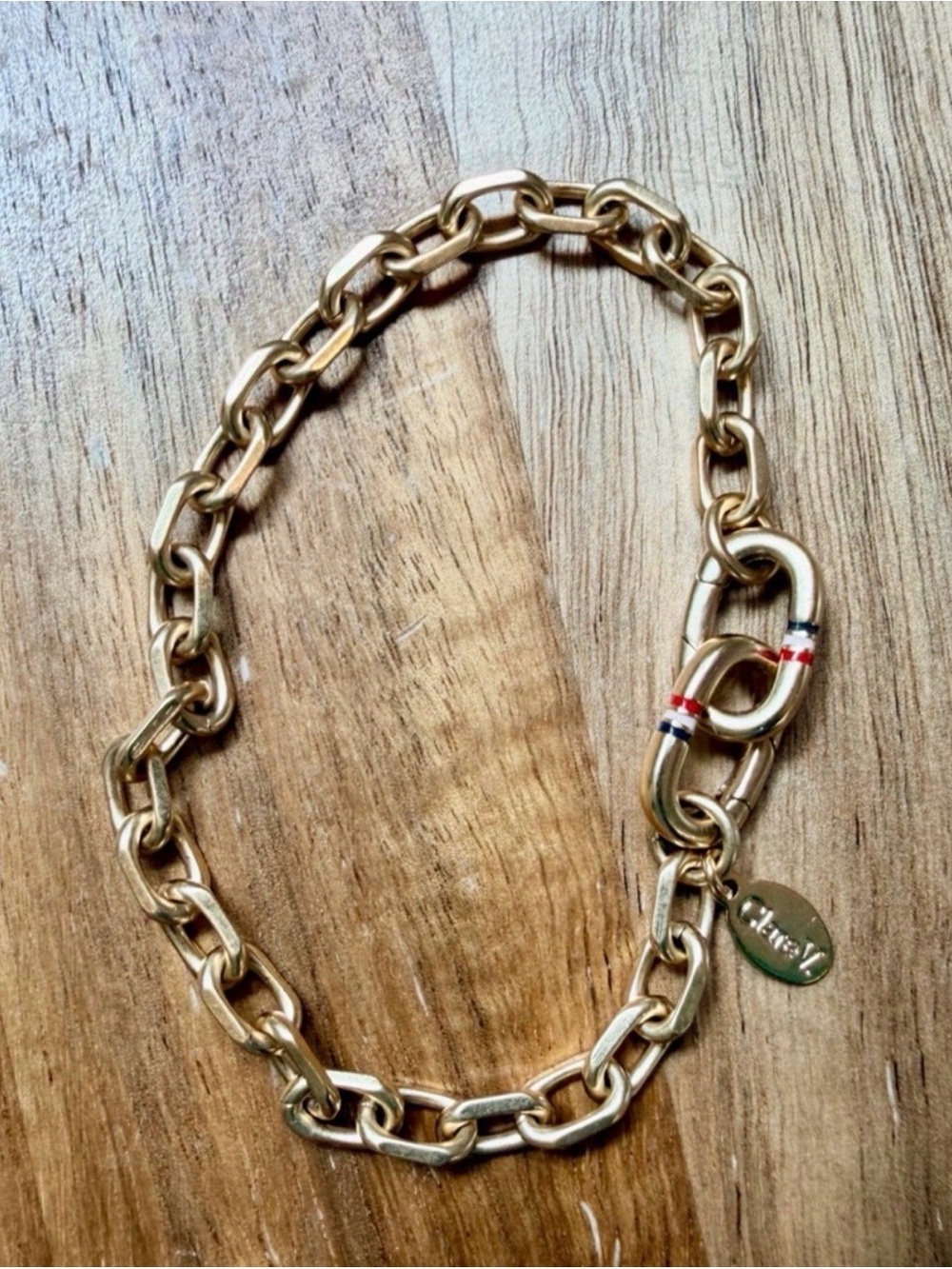 Clare V CHARM CHAIN BRACELET
$95 Vintage Goldt